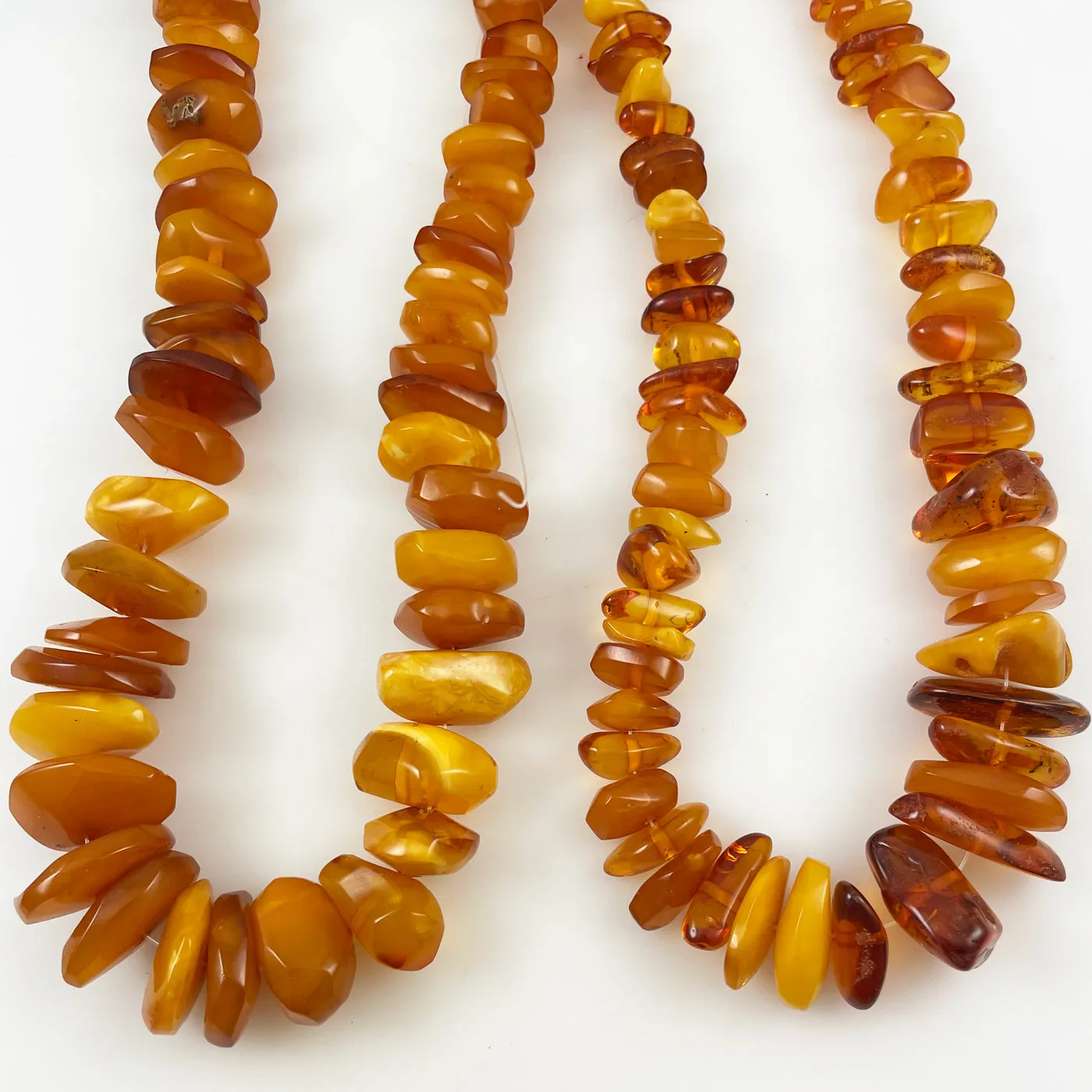 Butterscotch Amber Chip Beads