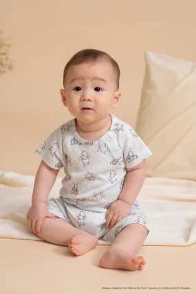 Caleb Romper - Blue Hunny Pooh