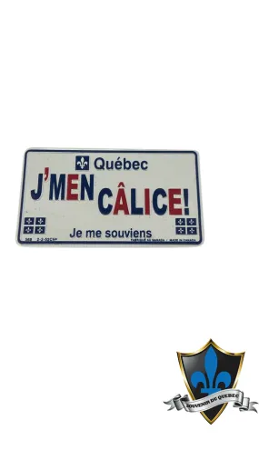 Calice quebec metal Magnet