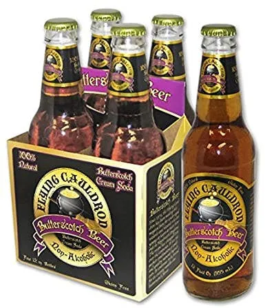 Cauldron Butterscotch Beer, 12oz Glass Bottle