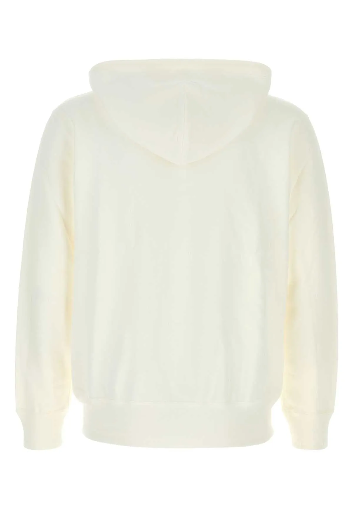 Comme Des Garcons Play White Cotton Sweatshirt