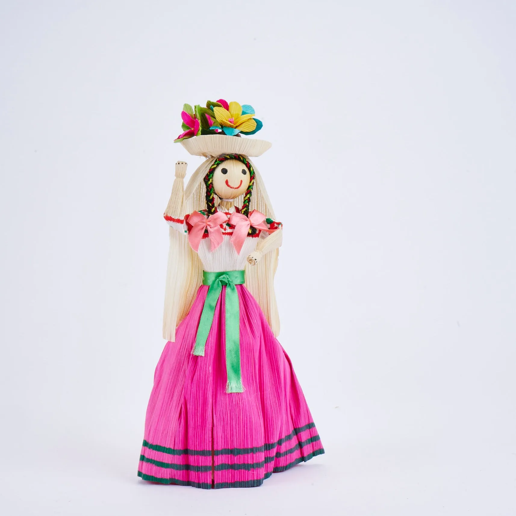 Corn Husk Mexican Doll