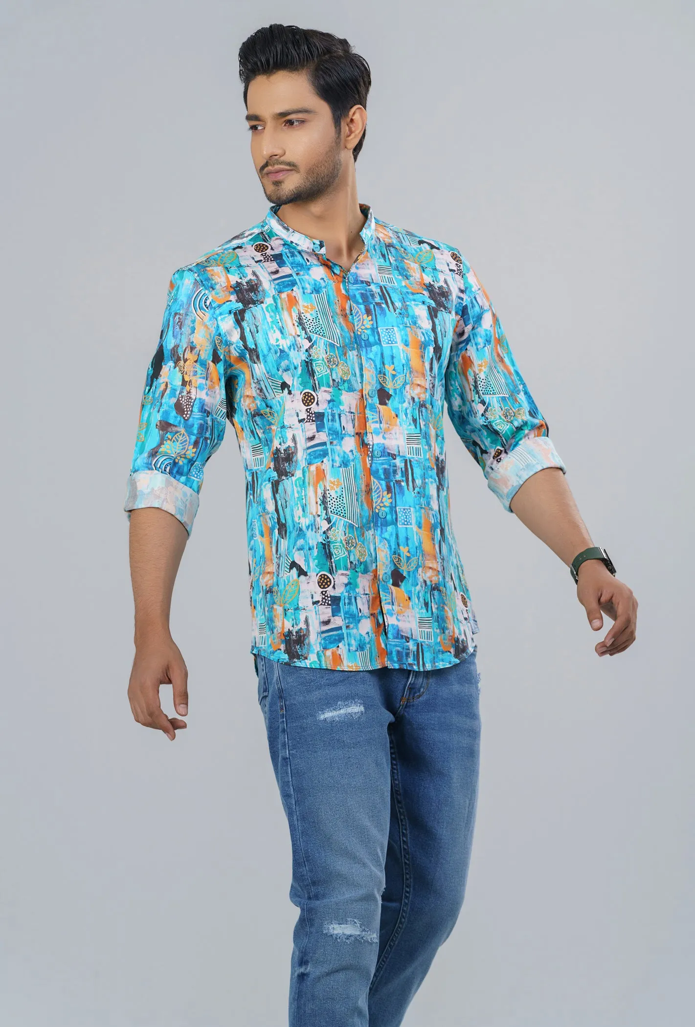 Digital Printed Casual Shirt