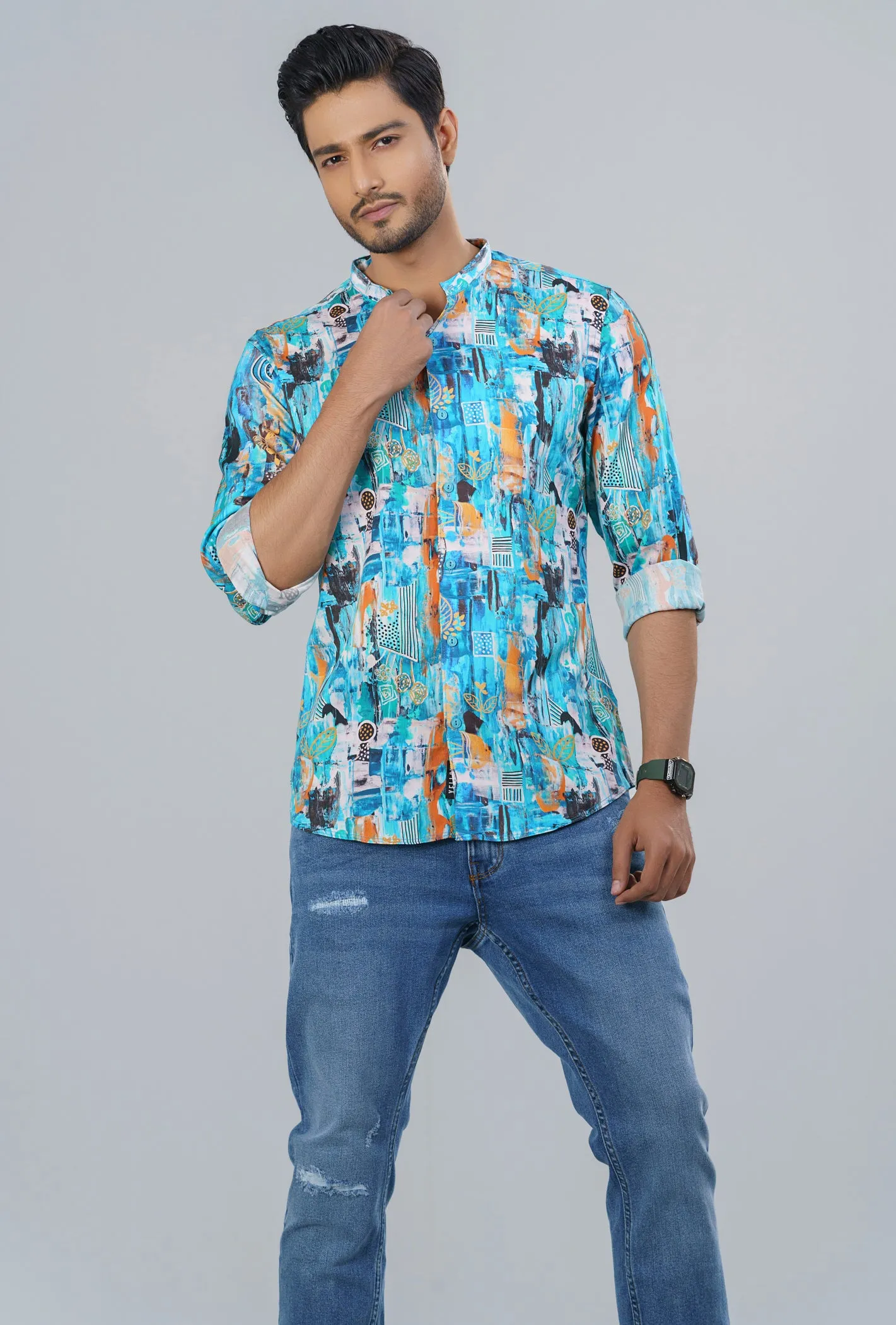 Digital Printed Casual Shirt