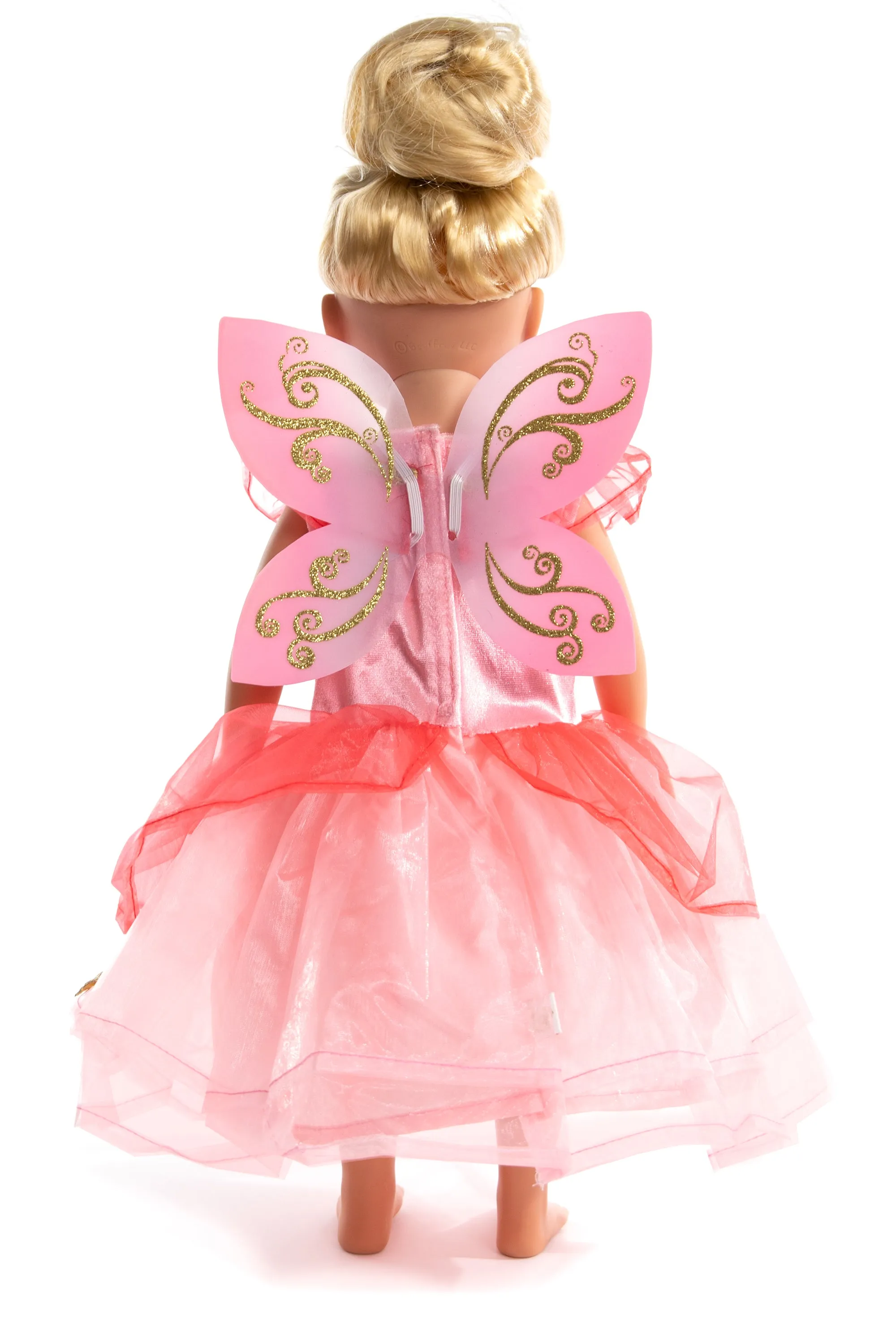 Doll Dress Butterfly Fairy with Wings