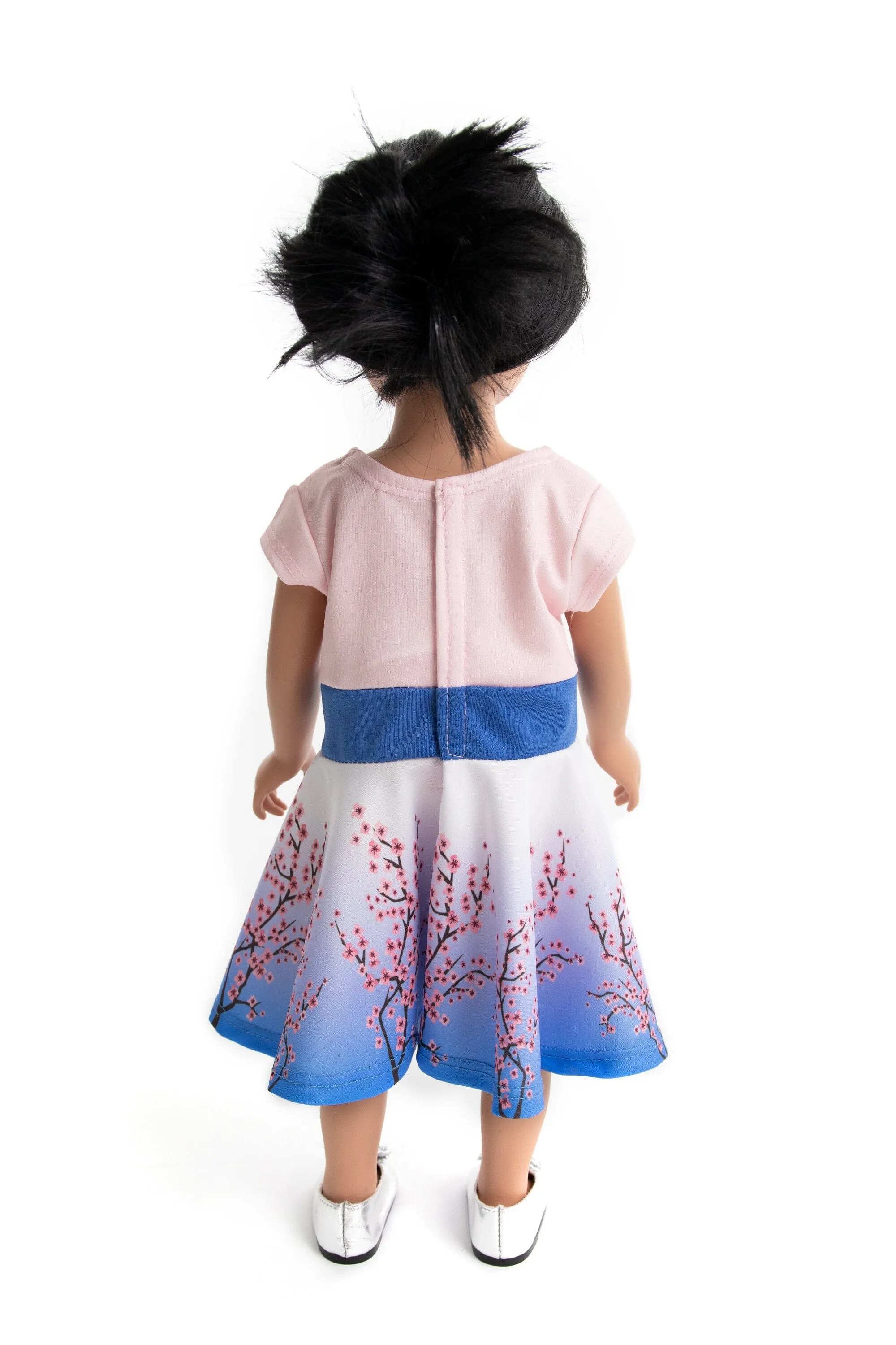 Doll Dress Cherry Blossom Twirl