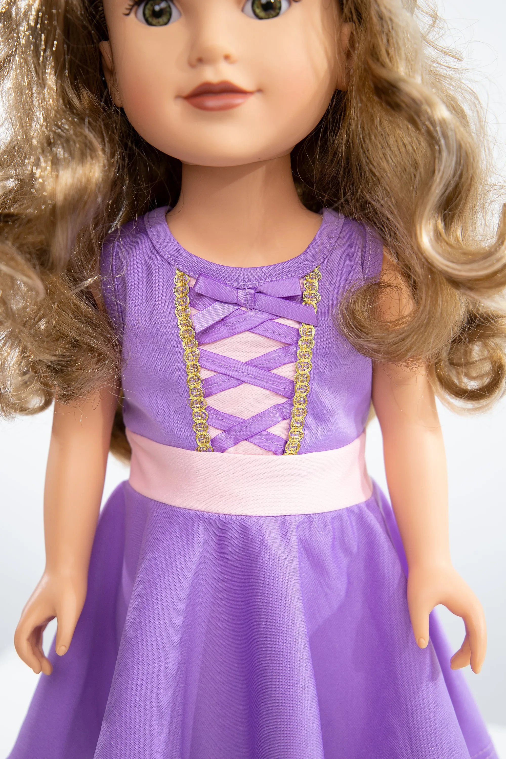 Doll Dress Rapunzel Twirl