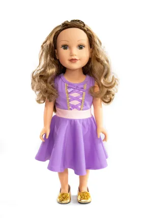 Doll Dress Rapunzel Twirl