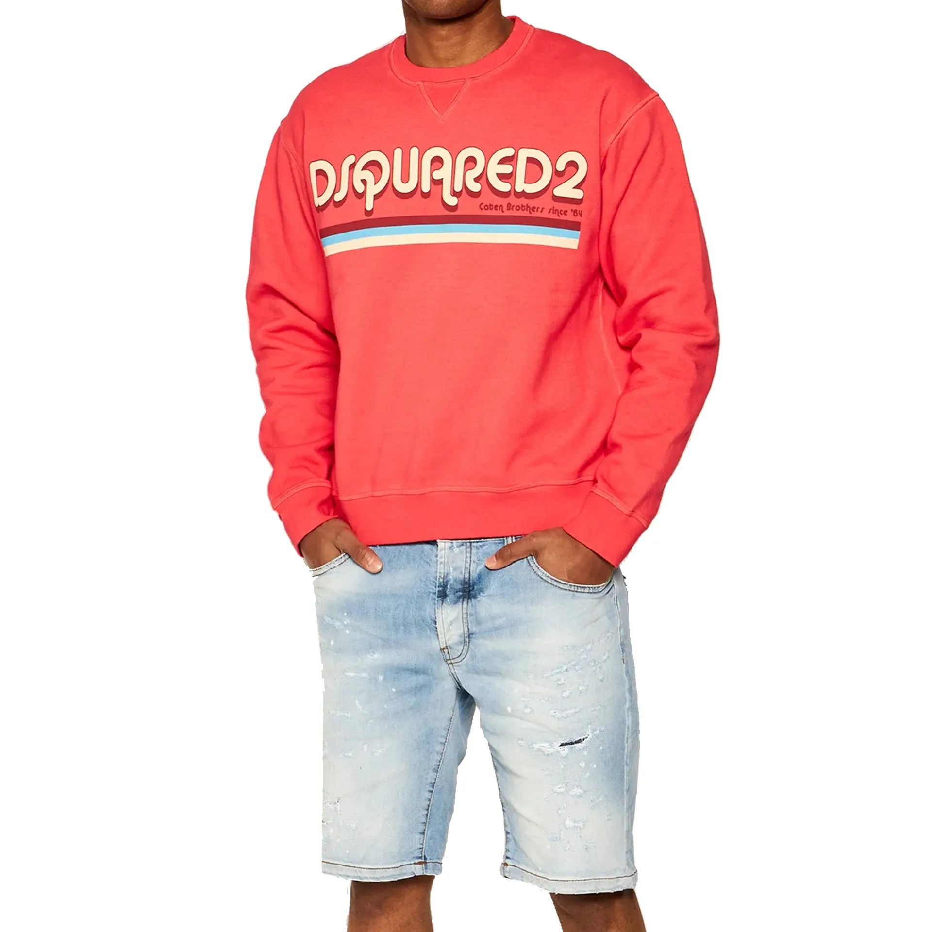 Dsquared2 Cotton Logo Sweatshirt