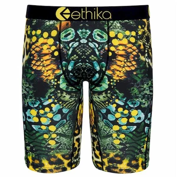 Ethika Men's The Staple Fit Skinner Two Long Boxer Briefs Underwear