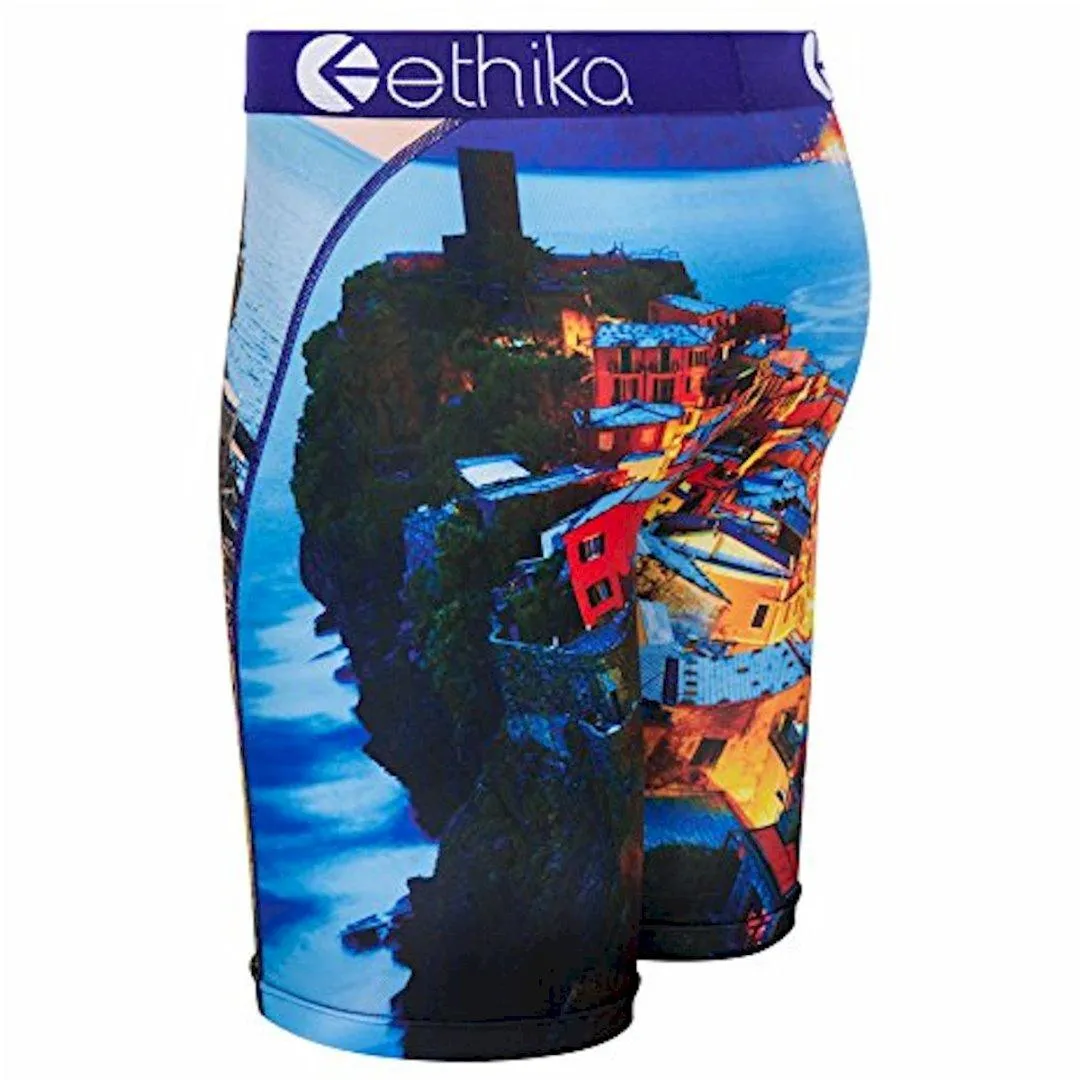 Ethika Men's The Staple Fit Vernazza Long Boxer Briefs Underwear