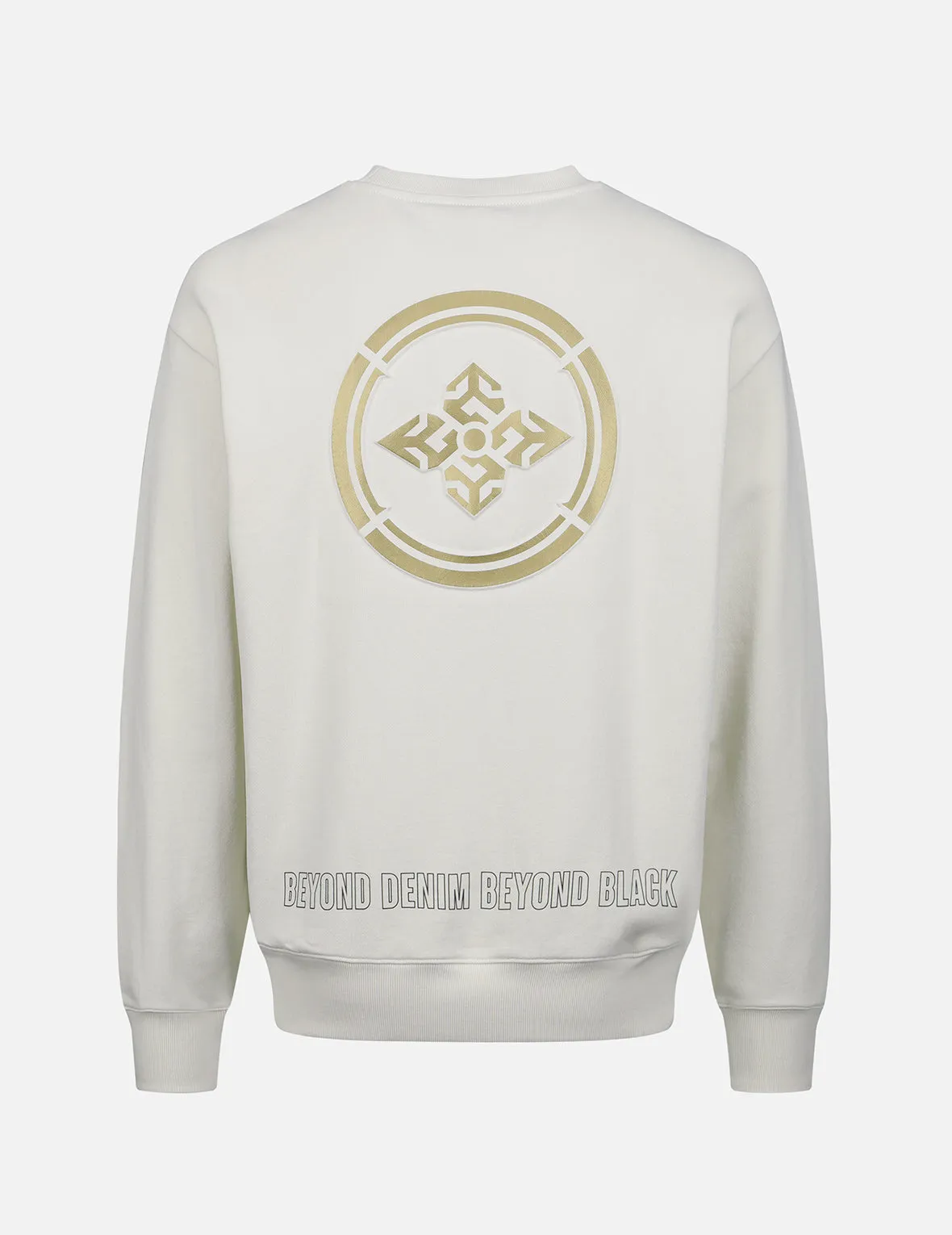 Foil Kamon Print Sweatshirt