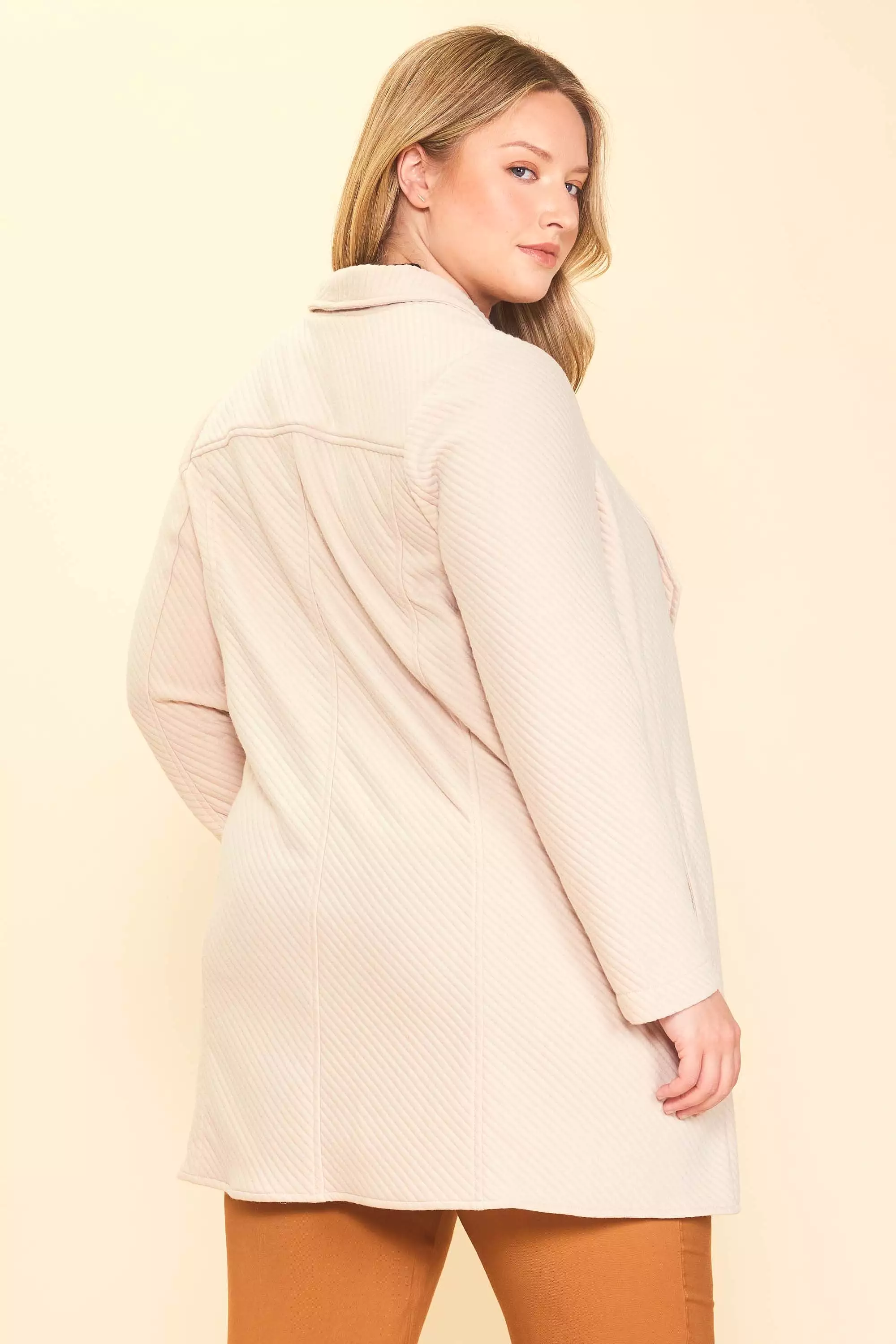 Forever Yours Quilted Jacket - Beige