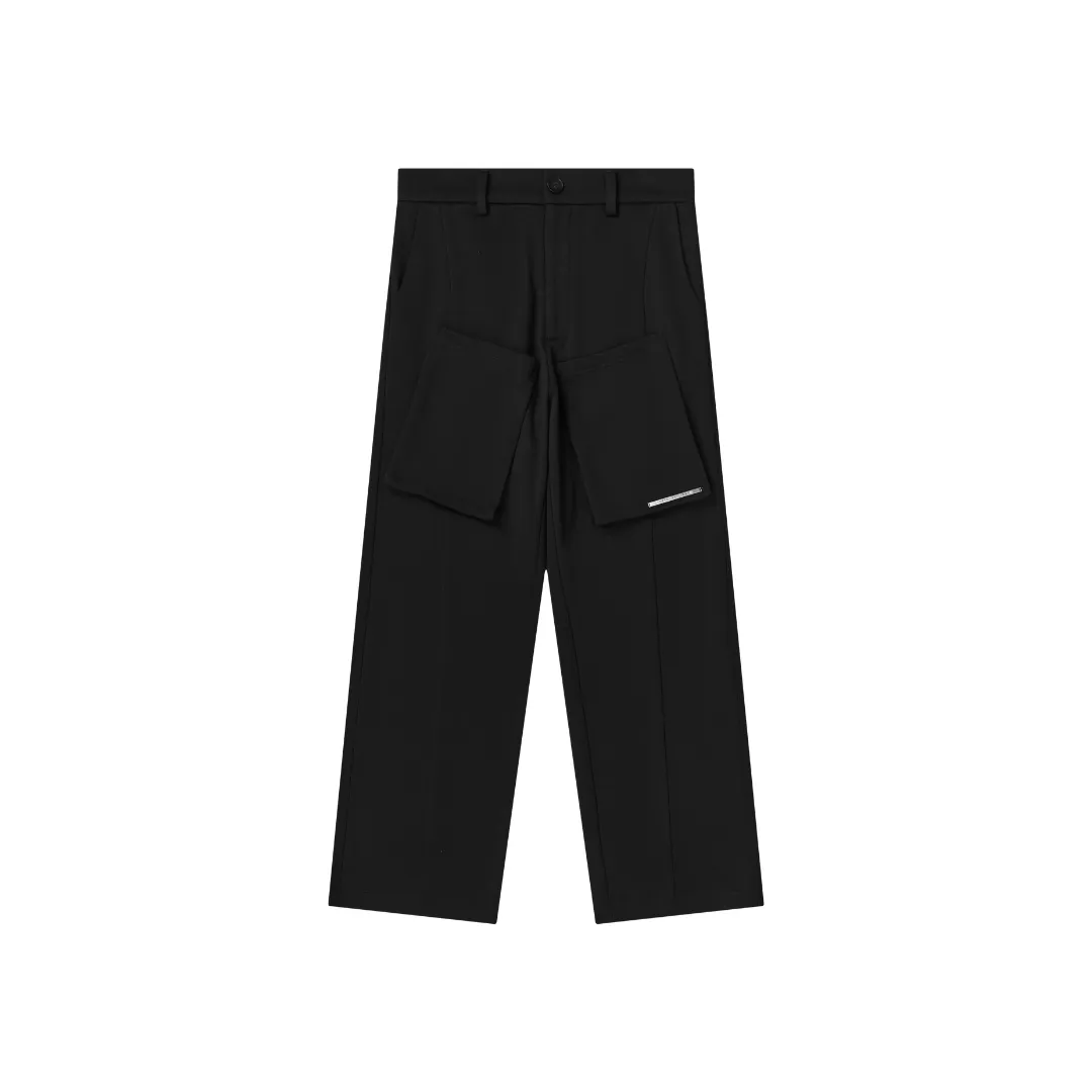 Front Pockets Loose Casual Sweatpants