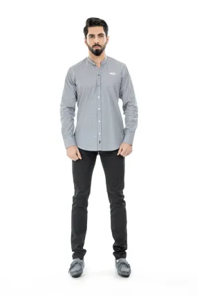 Grey Casual Shirt FS Regular Fit