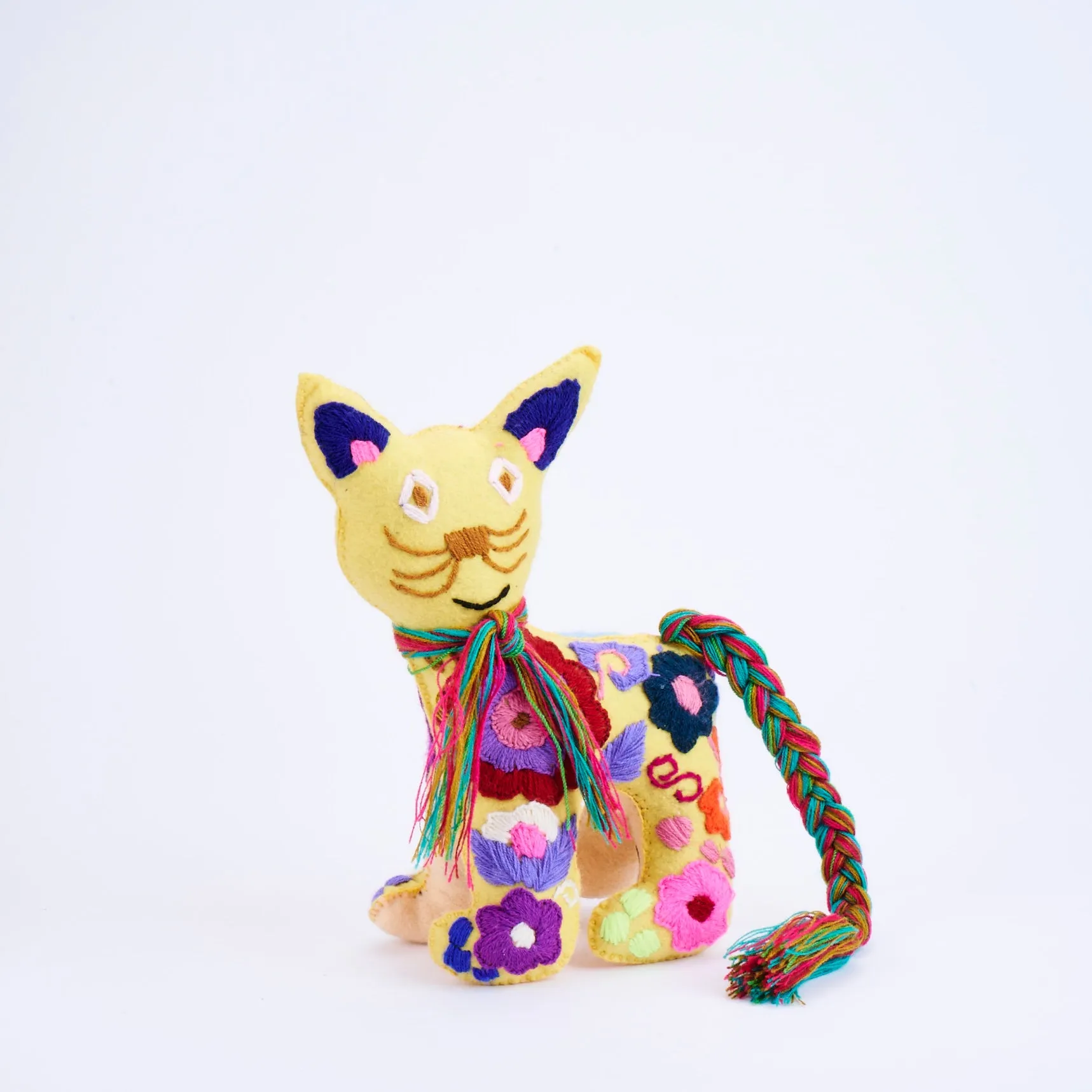 Handmade Mexican Embroidered Animal Collection