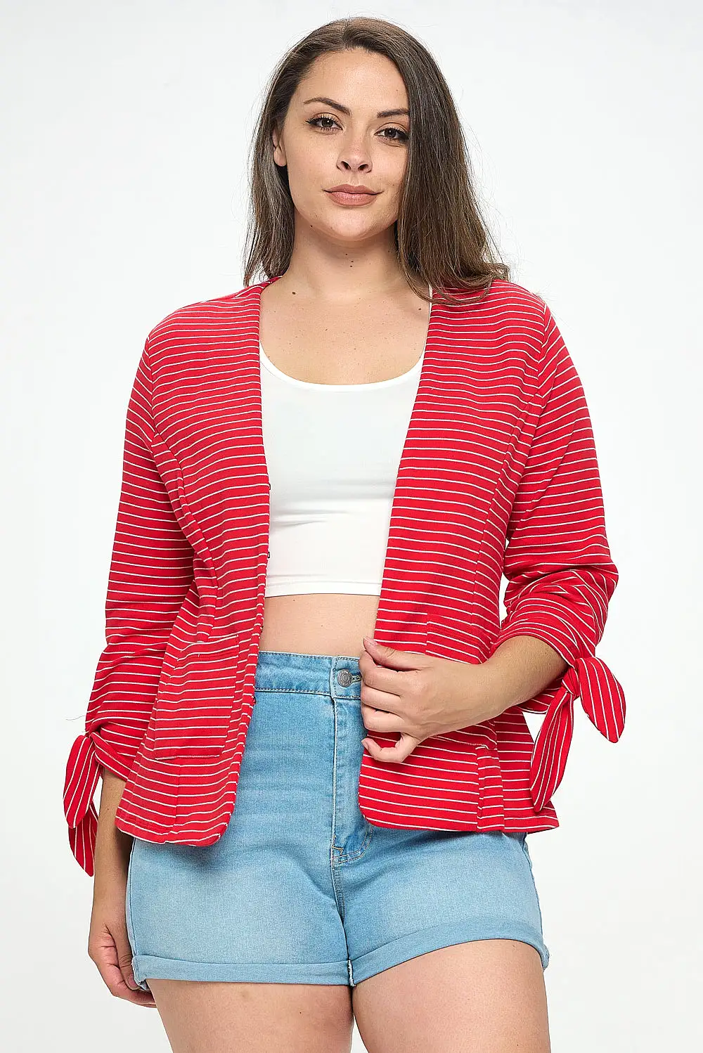 Hearts on Fire Knit Blazer