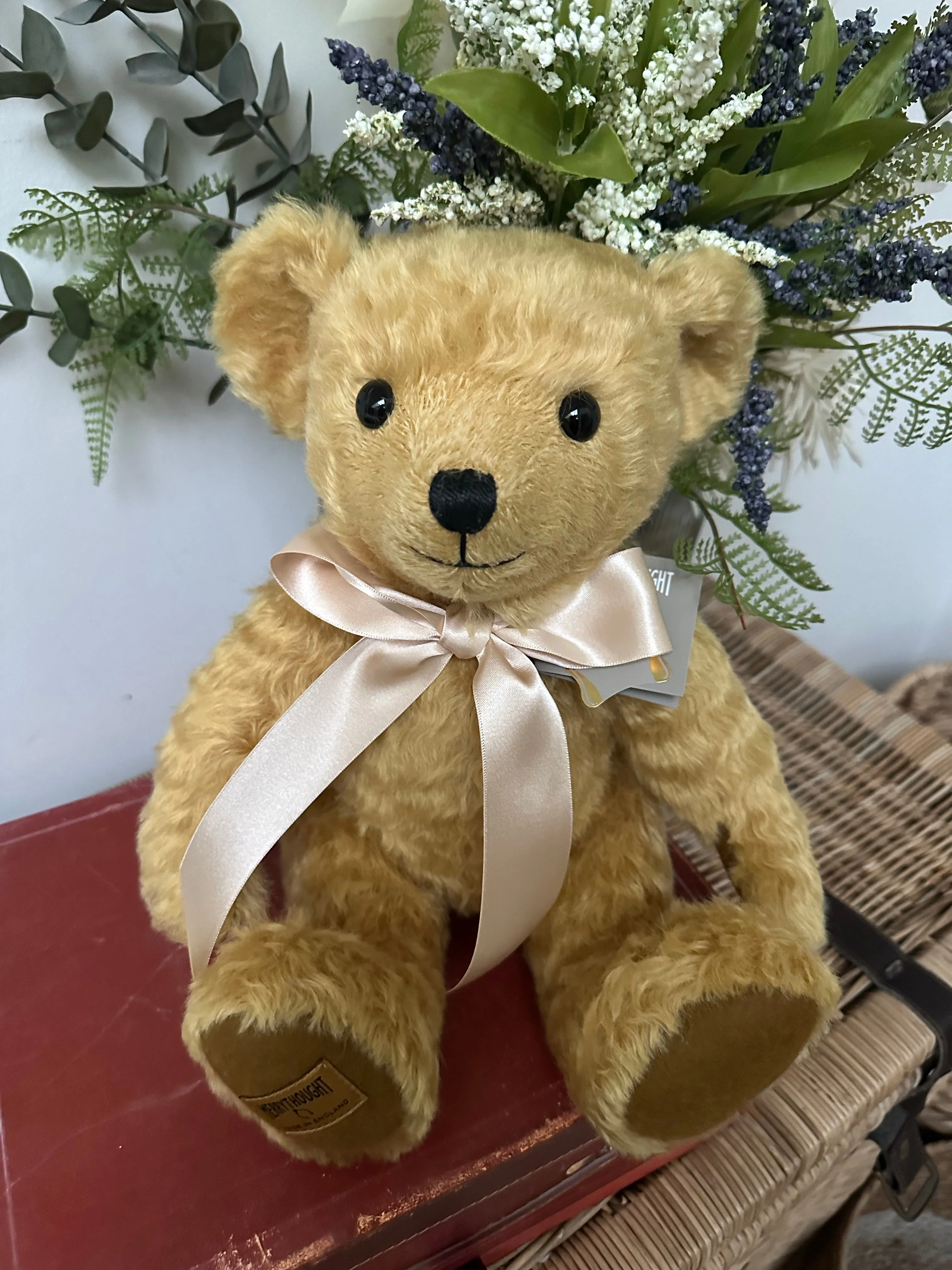 Henley Butterscotch 14 Inch Merrythought Teddy Bear Handmade in the UK