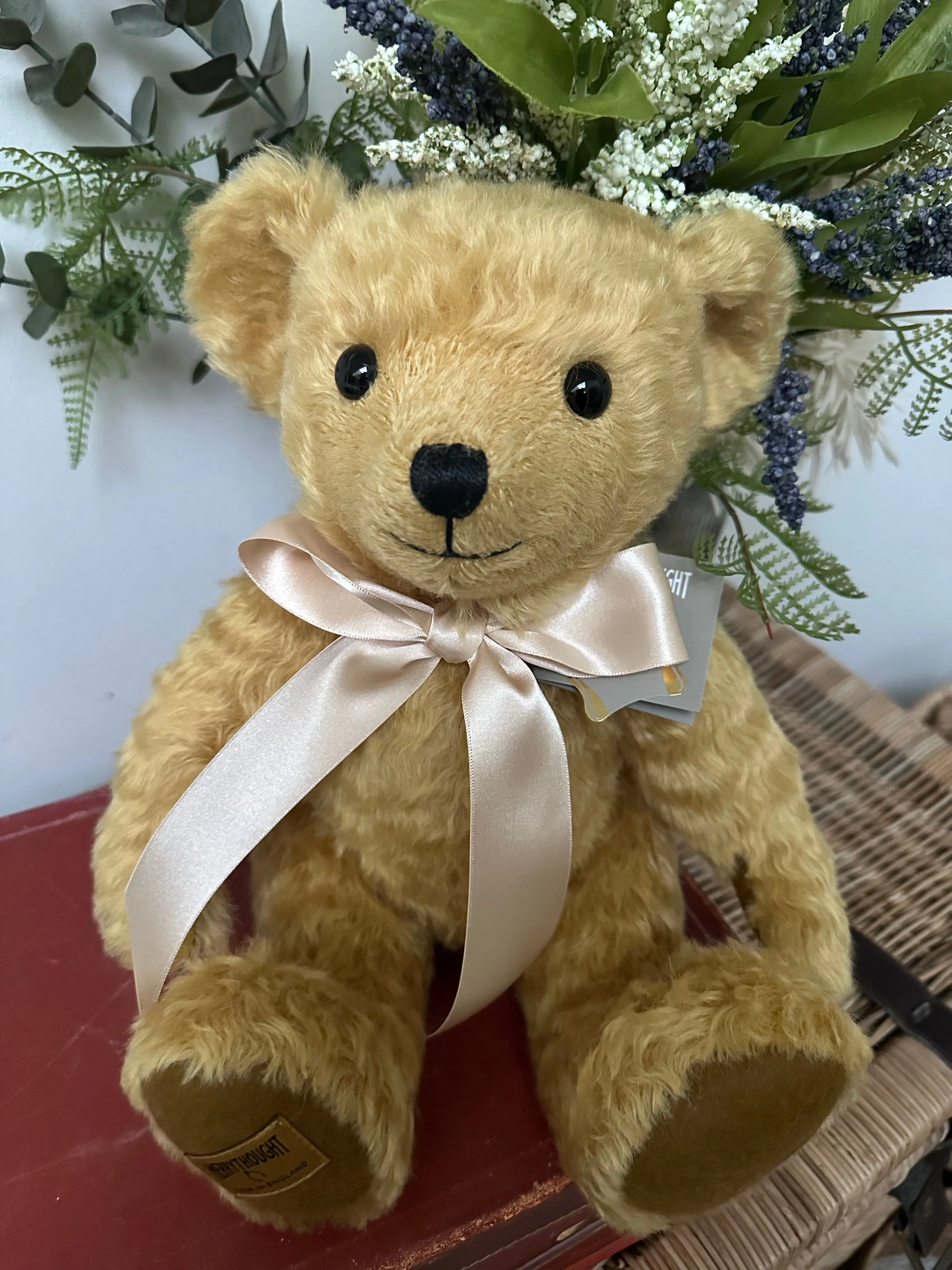 Henley Butterscotch 14 Inch Merrythought Teddy Bear Handmade in the UK