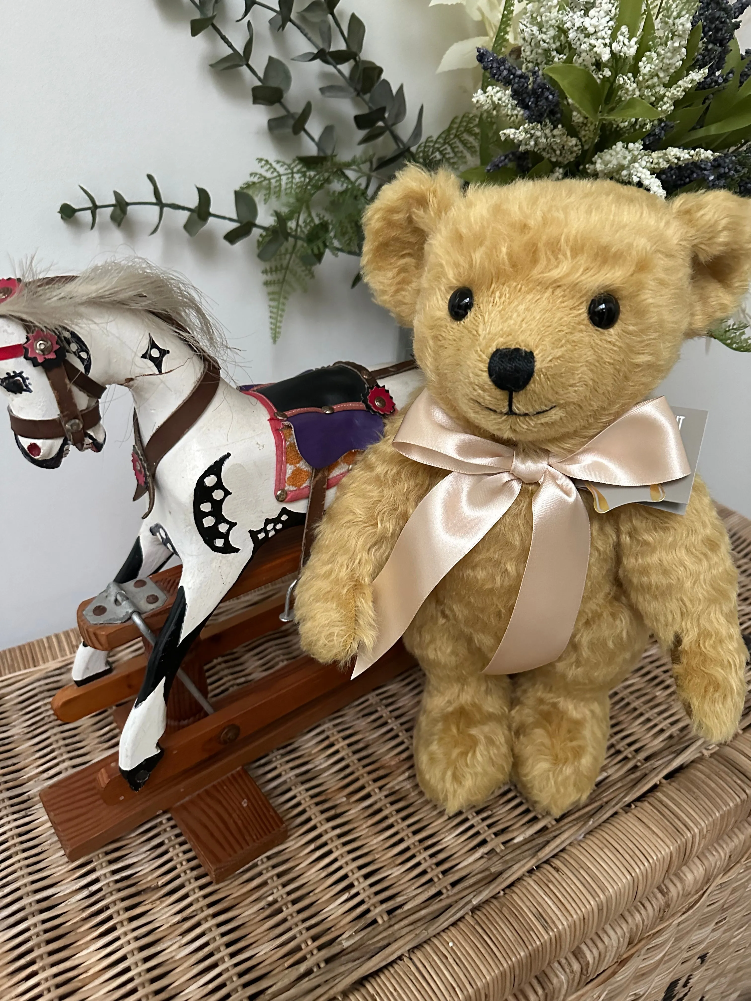 Henley Butterscotch 14 Inch Merrythought Teddy Bear Handmade in the UK