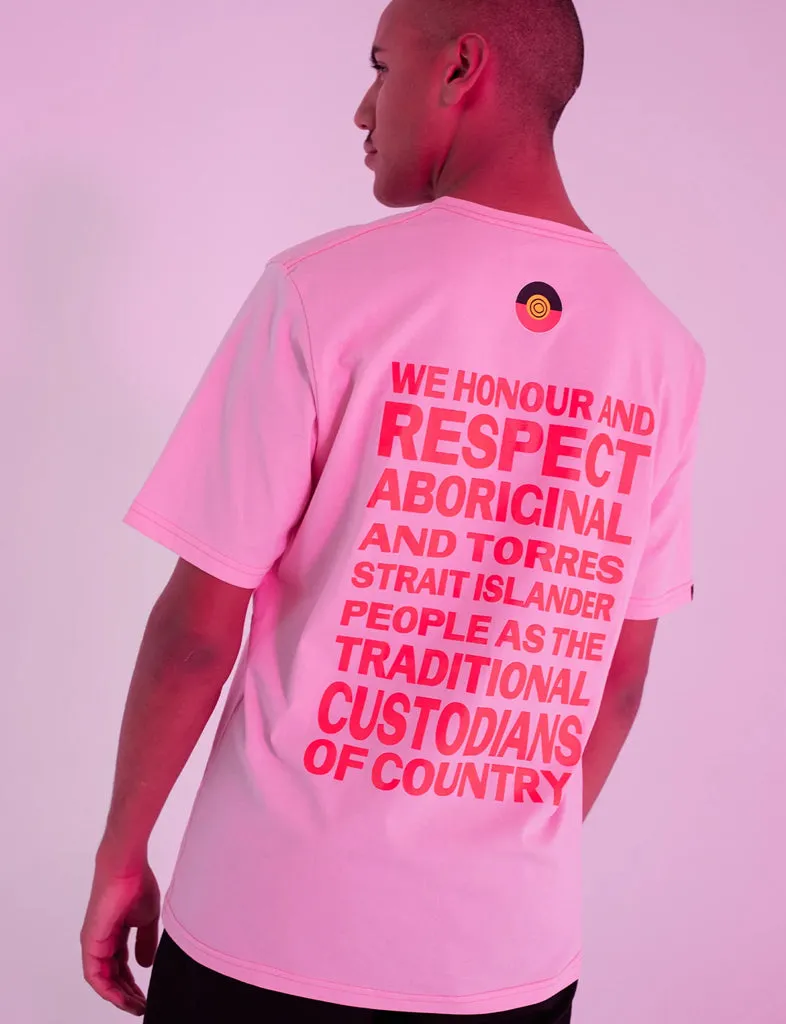 HONOURING COUNTRY TEE - PINK