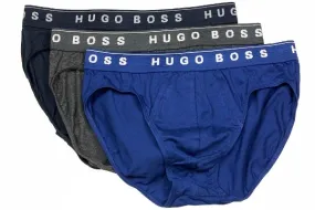 Hugo Boss Men's 3-Pair 100% Cotton Mini BM Underwear Briefs