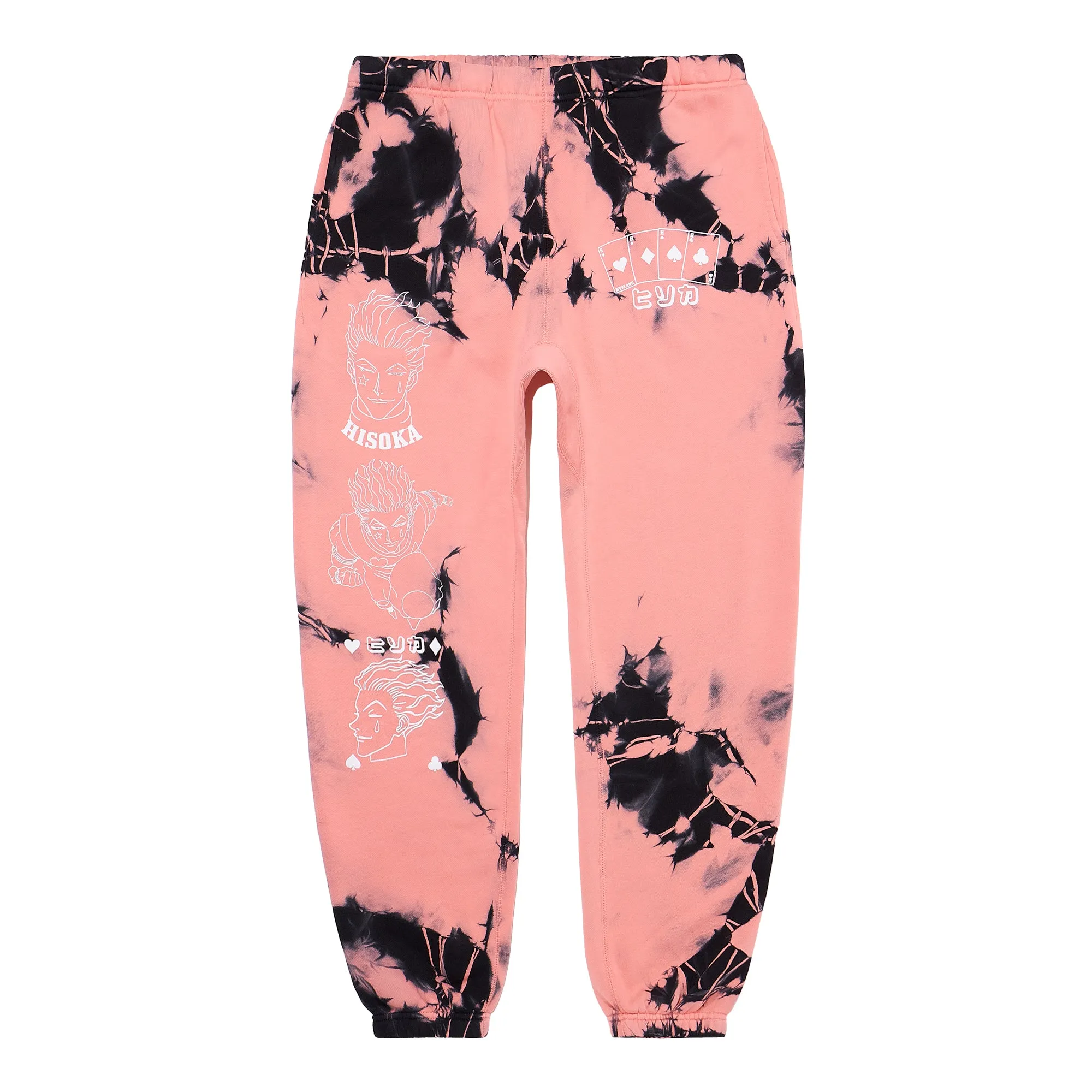 HXH HISOKA SWEATPANTS (TIE DYE)