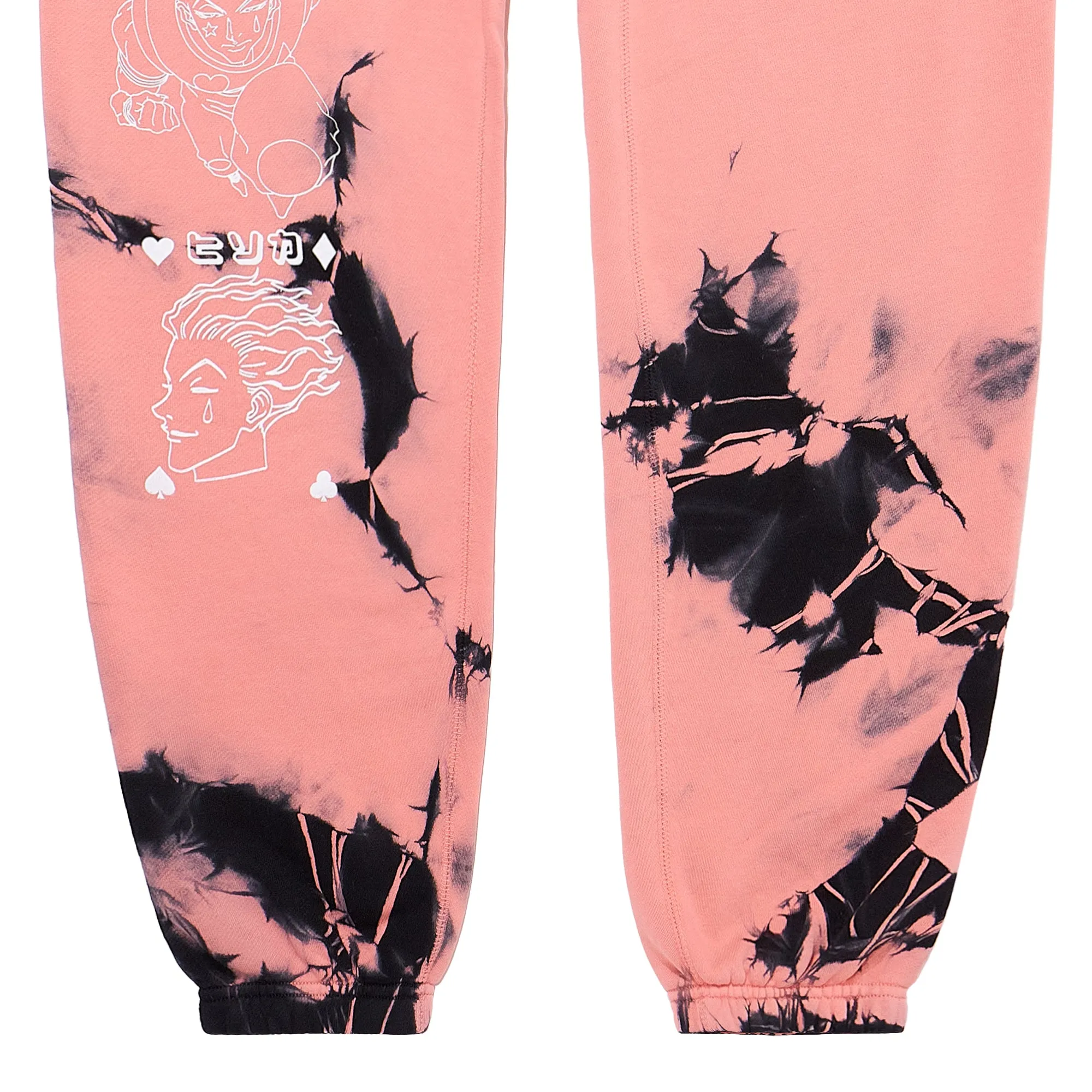 HXH HISOKA SWEATPANTS (TIE DYE)