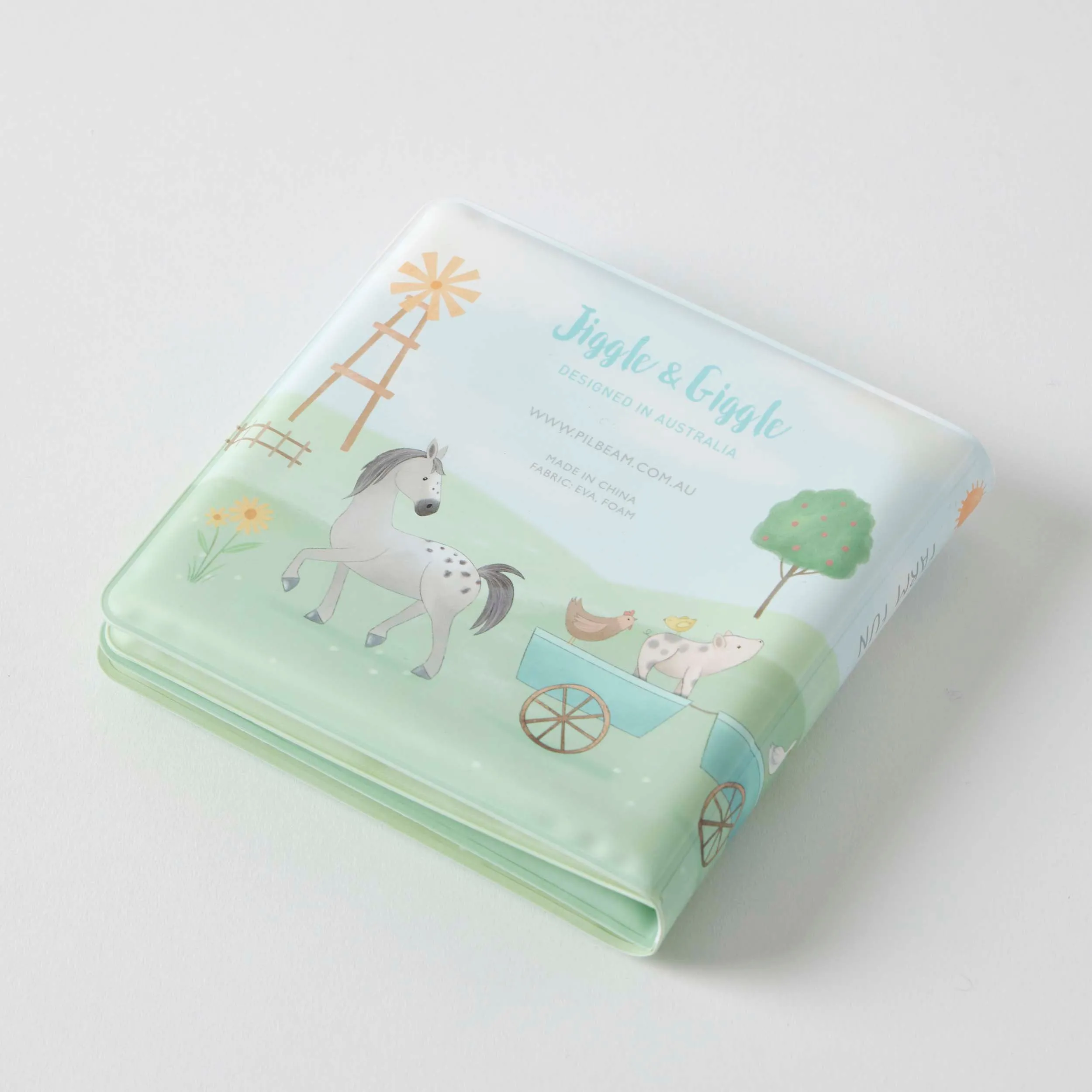 Jiggle & Giggle Farm Fun Bath Book