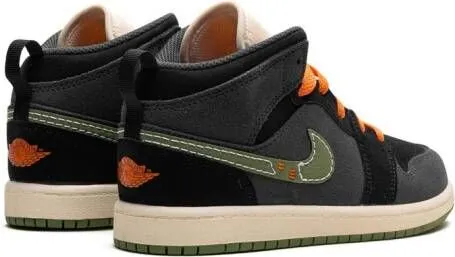 Jordan Kids Air Jordan 1 Mid SE Craft PS 