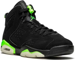 Jordan Kids Air Jordan 6 Retro Electric Green sneakers Black