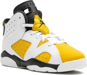 Jordan Kids Air Jordan 6 Yellow Ochre sneakers