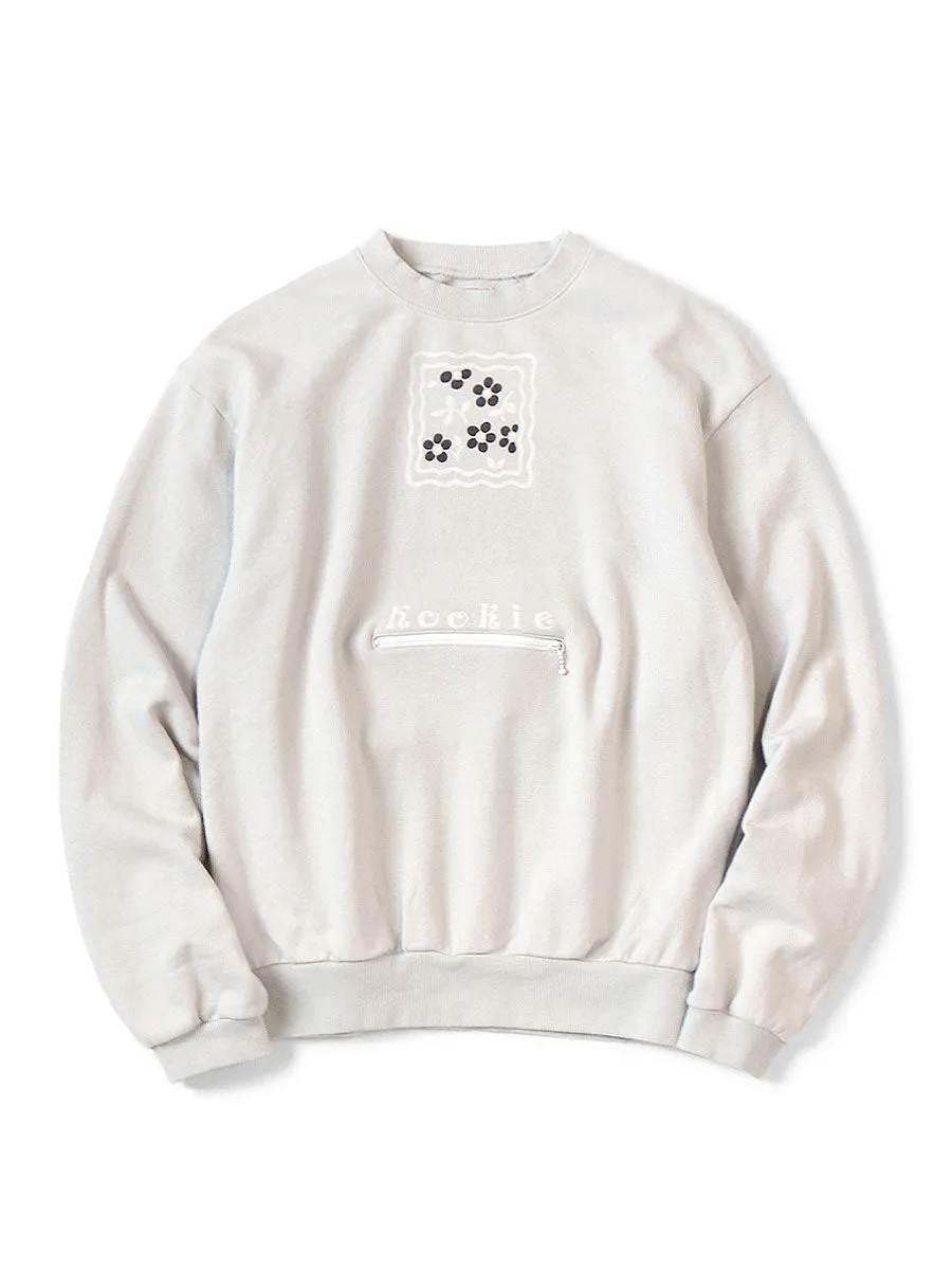 Kapital 30/- Loopwheel Cookie Pocket Crew Sweatshirt (BIG