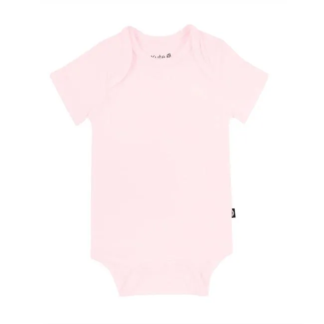 Kyte Baby Short Sleeve Bodysuit in Sakura