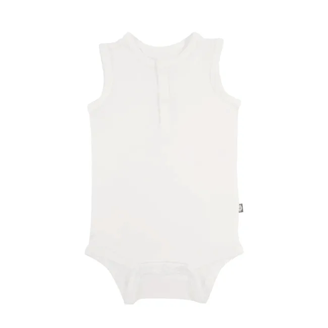 Kyte Baby Sleeveless Bodysuit in Cloud