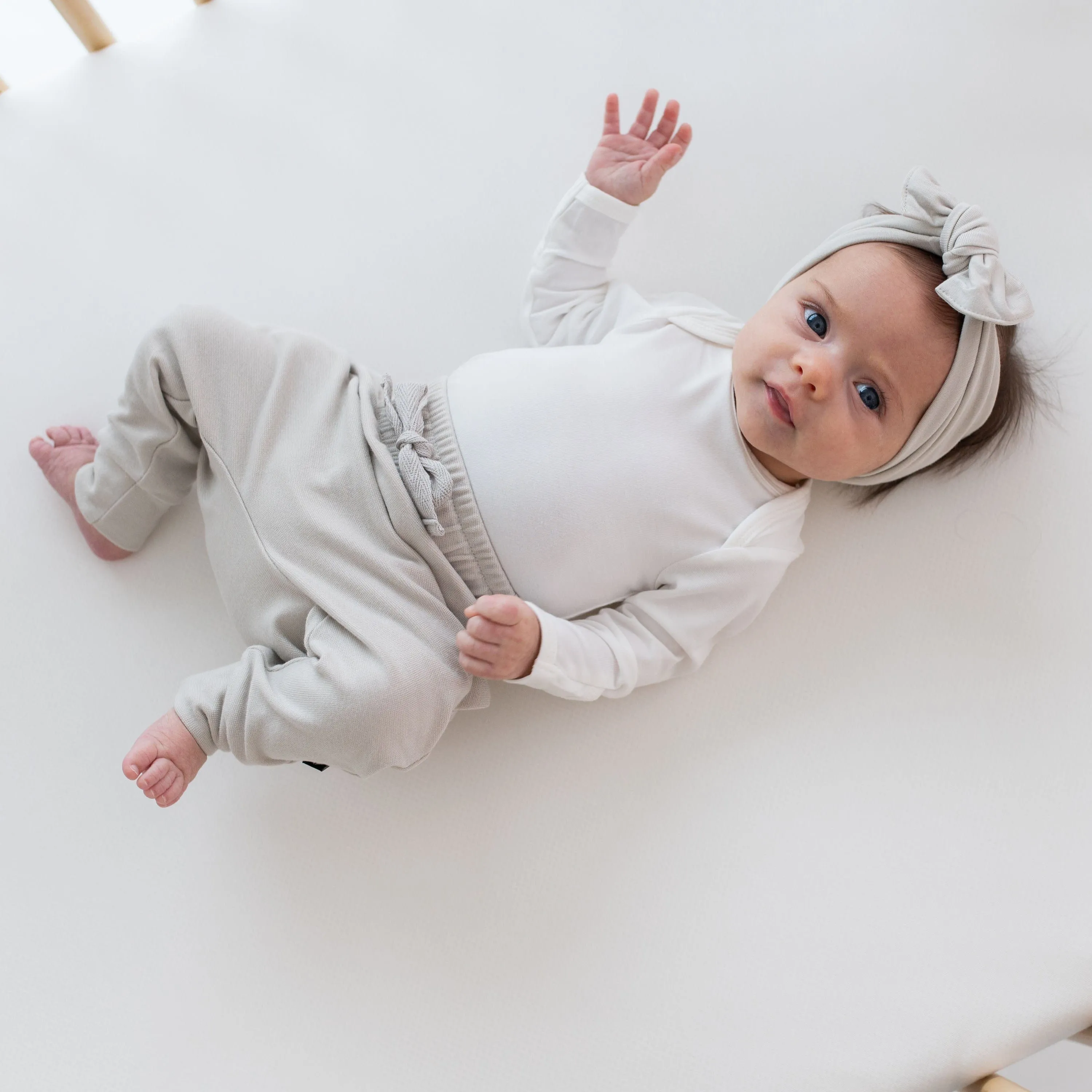 Long Sleeve Bodysuit in Cloud