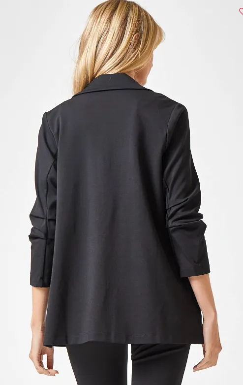 Magic 3/4 Sleeve Blazer - Black