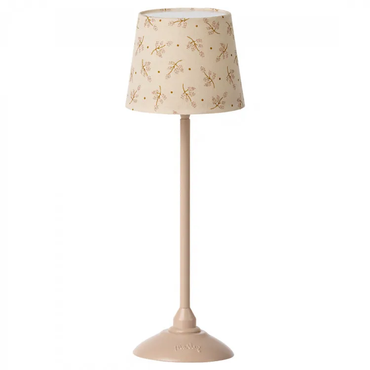 Maileg Miniature Floor Lamp - Powder