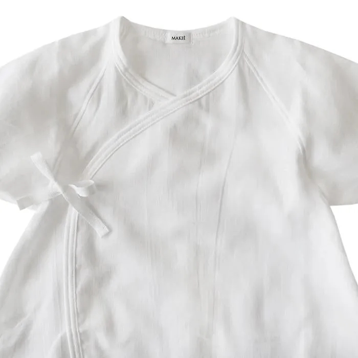 Makié Baby Gauze Hadagi Romper White