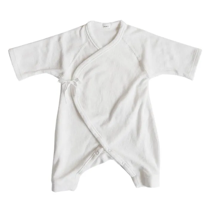 Makié Baby Terry Hadagi Romper White