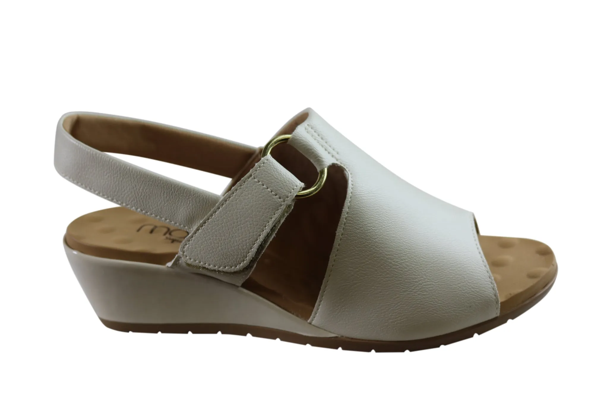 Malu Supercomfort Elora Womens Comfort Wedge Sandals Made In Brazil