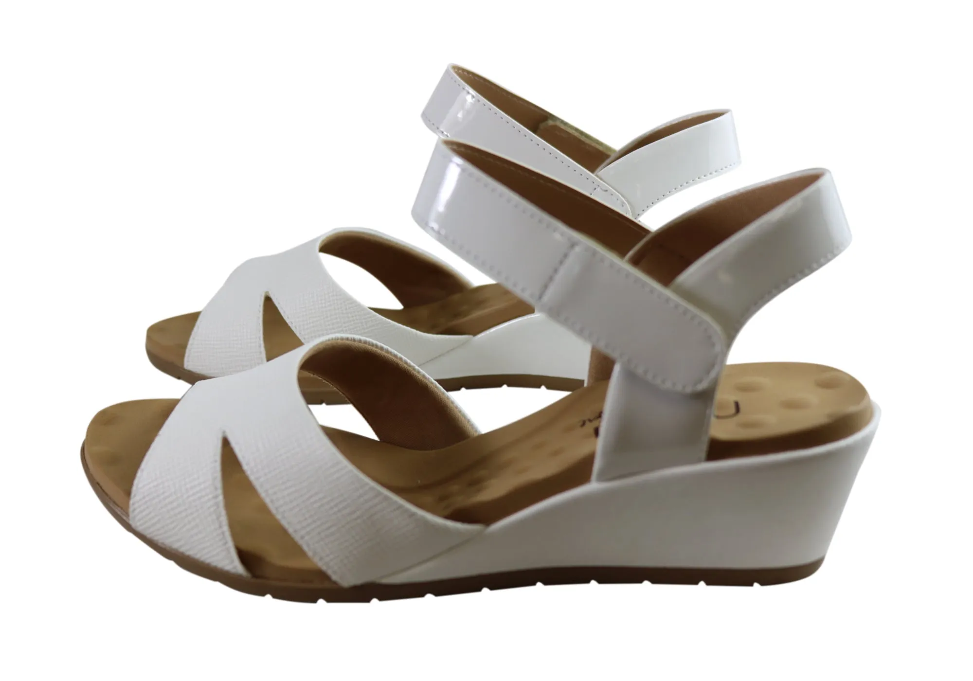 Malu Supercomfort Embry Womens Comfort Wedge Sandals Made In Brazil