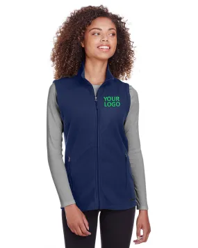 Marmot Ladies Rocklin Fleece Branded Vests, Artic Navy