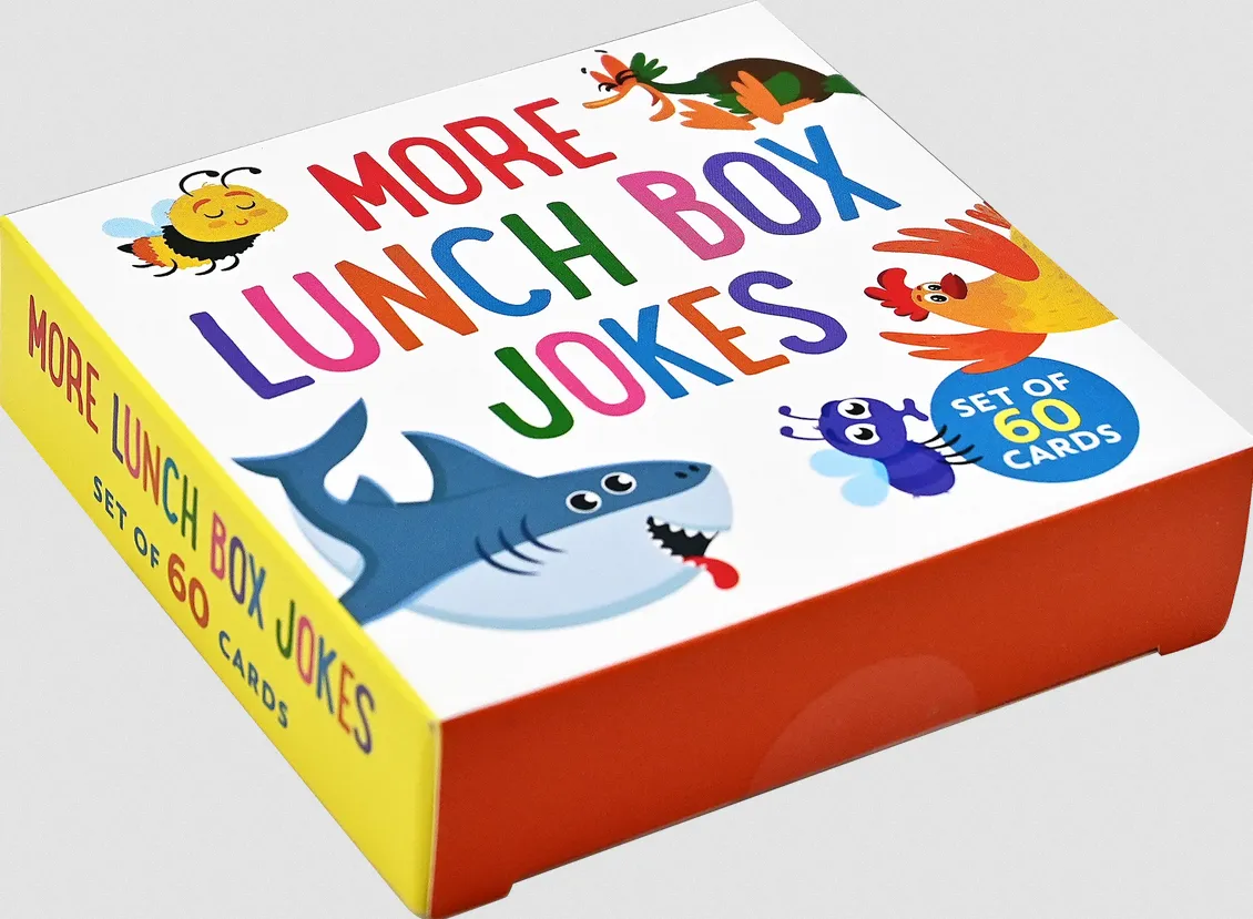 More Lunch Box Jokes Card Deck (Set of 60 cards)