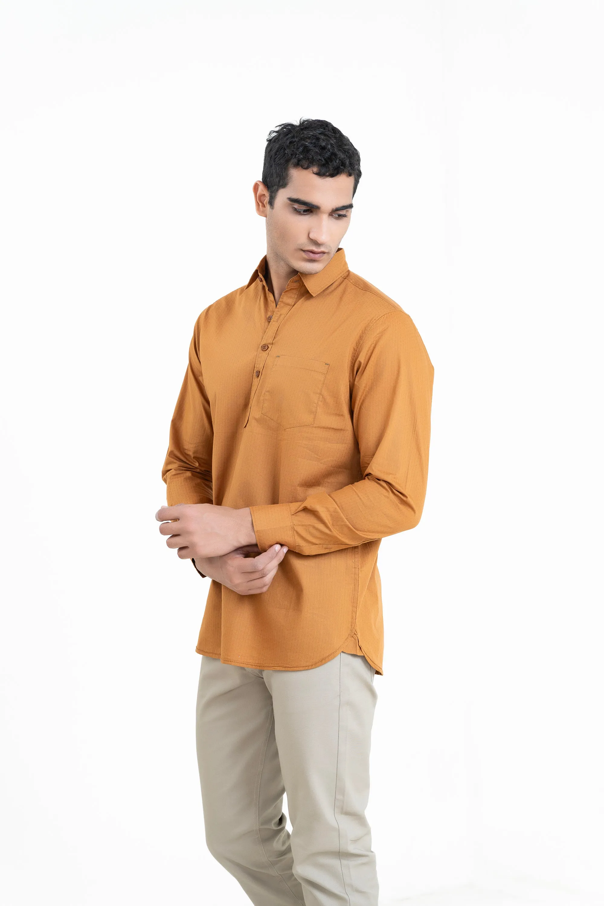 Mustard Casual Shirt