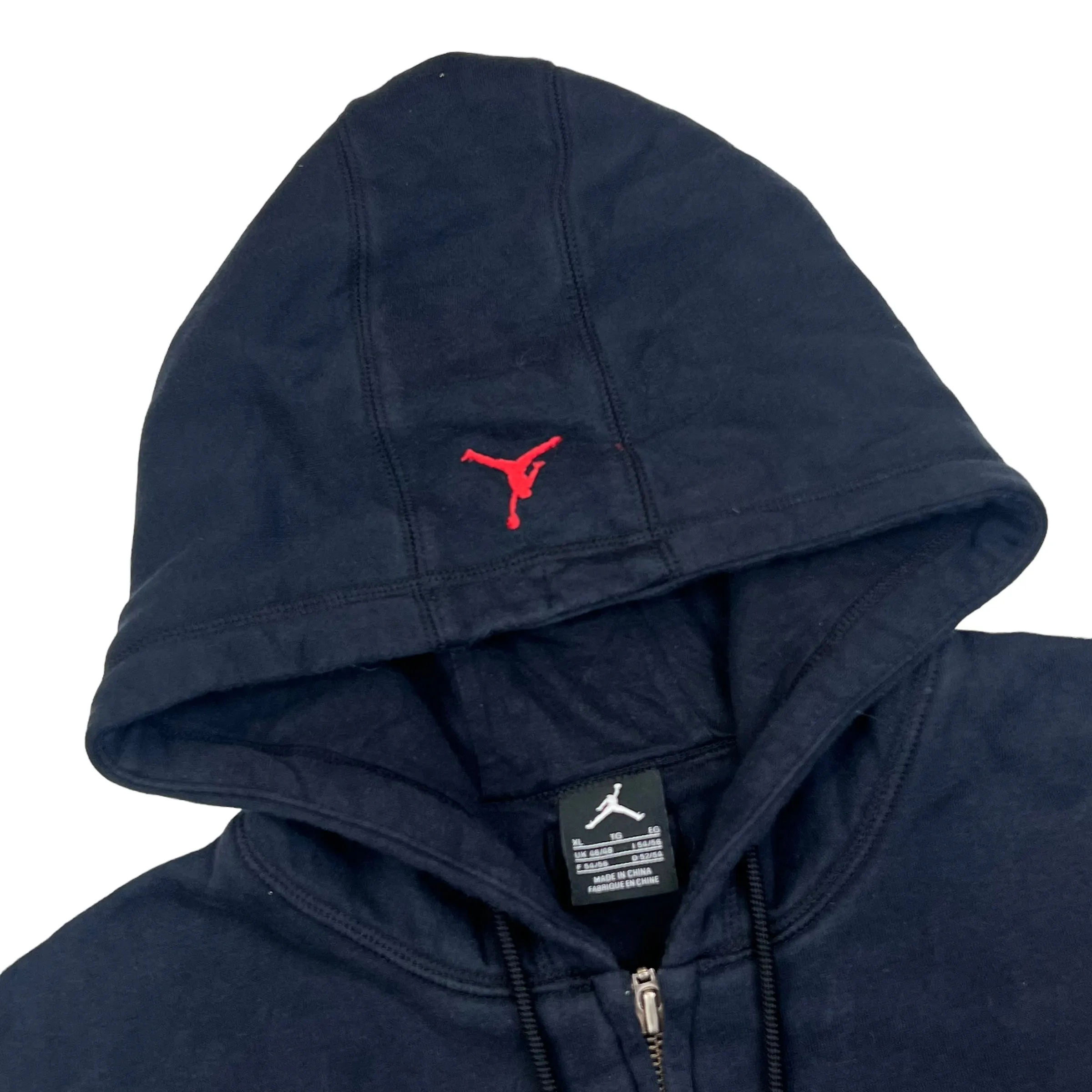 Nike Air Jordan Zip Up Hooded Sweatshirt