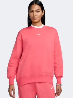 Nike Sportswear Phoenix Fleece Women Lifestyle Sweatshirt Aster Pink/Sail