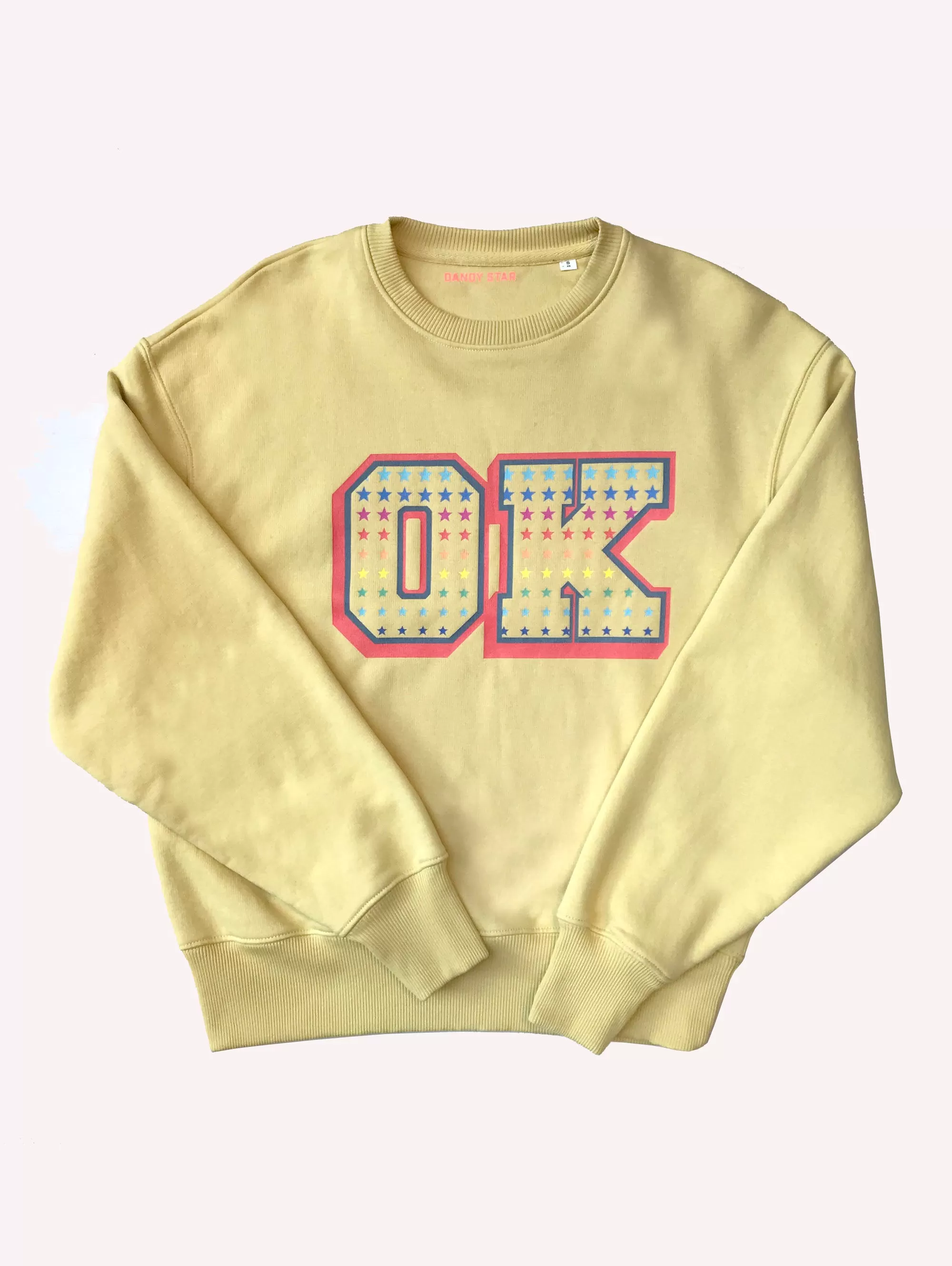 OK SWEATSHIRT WARM YELLOW UNISEX