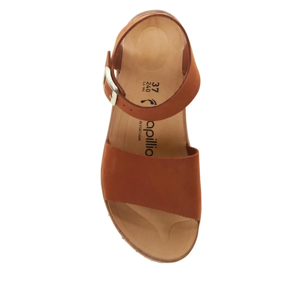      Papillio by Birkenstock Glenda Leather Wedge Sandal     