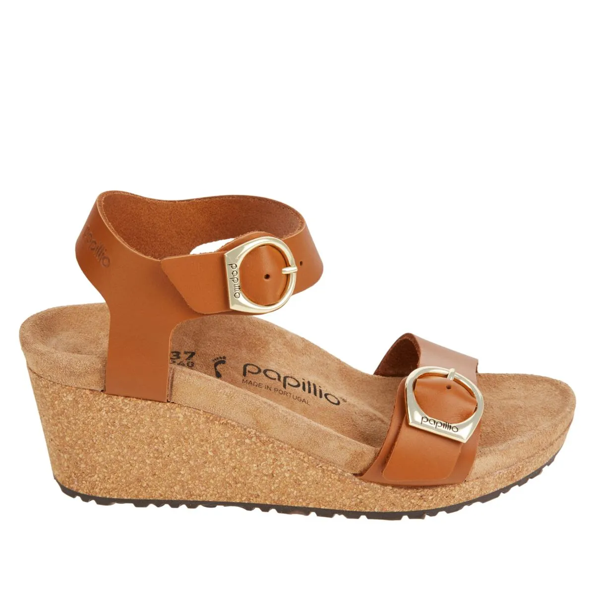      Papillio by Birkenstock Soley Leather Wedge Sandal     